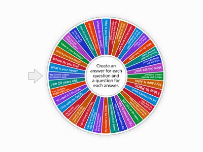 Answers and questions.