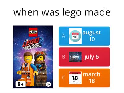 lego quiz impoved