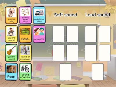 Identifying Soft and Loud sound