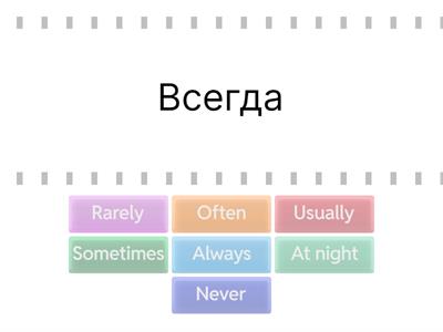 Signal words present Simple 