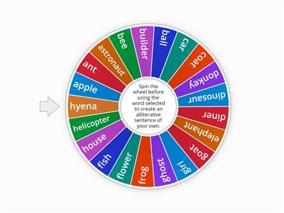 Alliteration Creation