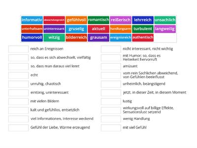 Sicher aktuell B2, Lektion 3, Nachsilben bei Adjektiven