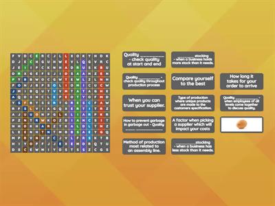 Operations Wordsearch