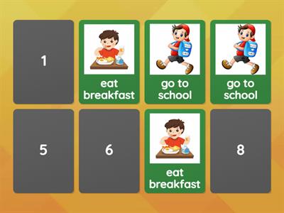 daily routine (English)