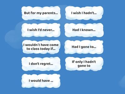 SO C1 2.1 Grammar. Regrets