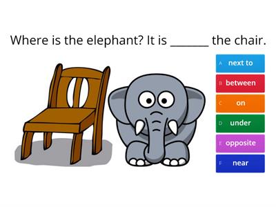 Prepositions of place 1