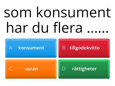 Konsumenträttigheter