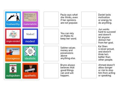 B2.6 Teens Character adjectives