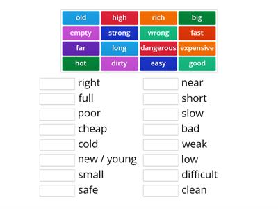 EF Elementary 2B adjectives