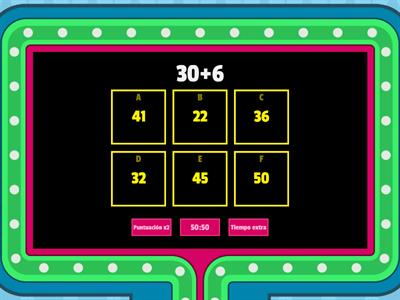 sumas restas y multiplicasiones 