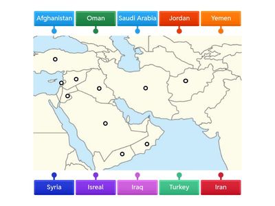 The Middle East - Countries