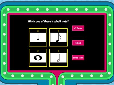 Music Notation and Symbols