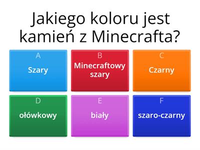 Quiz Minecraft