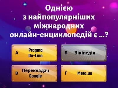 Використання мережі Інтернет для навчання