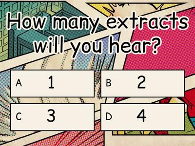 CAE Listening Part 1