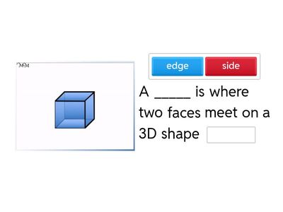 3D shapes 
