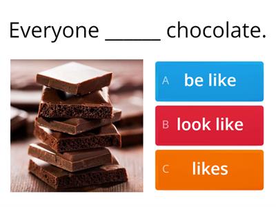 Like - Look like - Be like