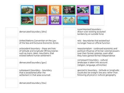 Types of Boundaries (and more)