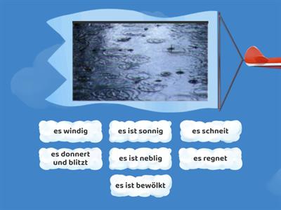 Was passt zusammen? / Wetter