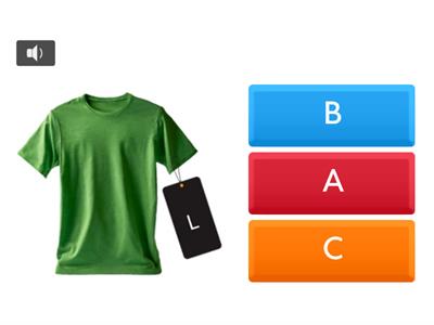 7.1.5 Sizes Sentence Listening Quiz