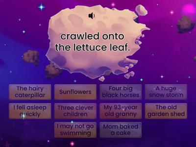 Grade Four ~ Subject & Predicate Match