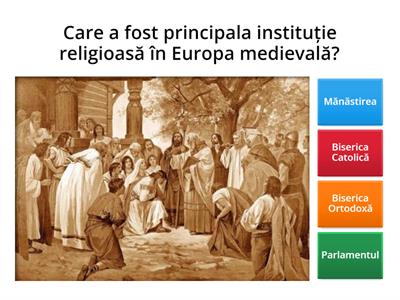 QUIZ Europa Medievală