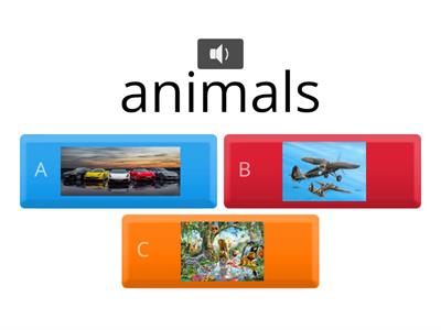 vocabulary letters A B