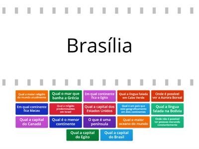 Conhecimentos gerais sobre o mundo