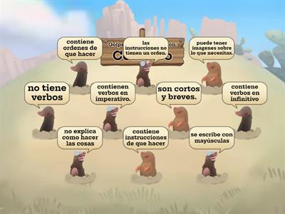 Textos instructivos. 