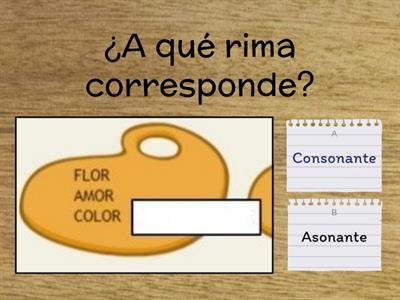 Rimas Consonante y Asonante