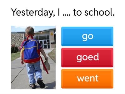 Past events (Affirmative and Negative Simple Past)