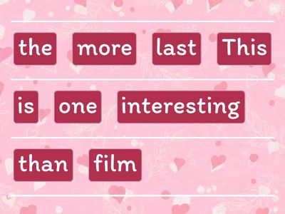 Prepare 8 Unit 3 Comparatives