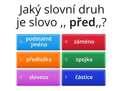 Slovní druhy