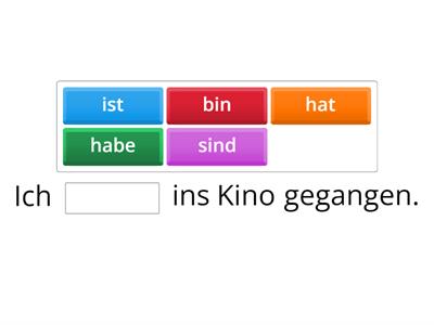 German 2 Perfekt Helping Verb 
