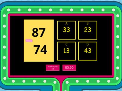 Sumas y restas para niños