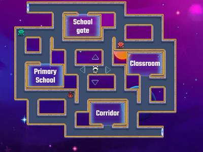 Primary School maze chase (Romaji)