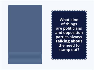 C2 Phrasal verbs with 'out' - Speaking