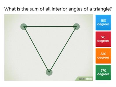 Triangle and Its Properties Quiz