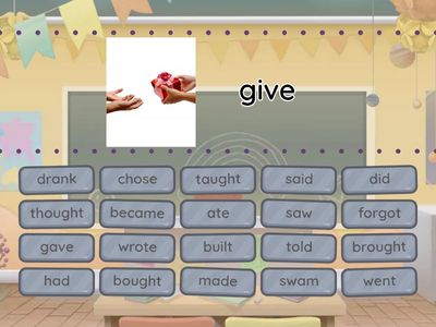 Latihan Simple Past - IRREGULAR VERBS #4