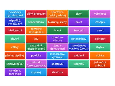 Bloggers 3 Unit 1C - Vocabulary (flip tiles)