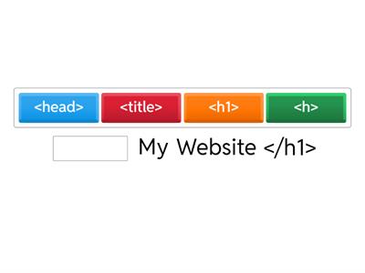  HTML Tags