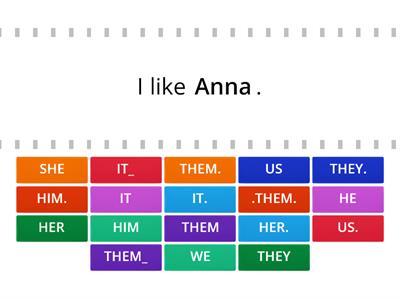 Object pronouns