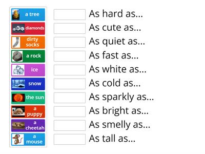 Complete the Simile: easy