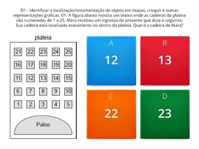 Simulado de Matemática - SAEB