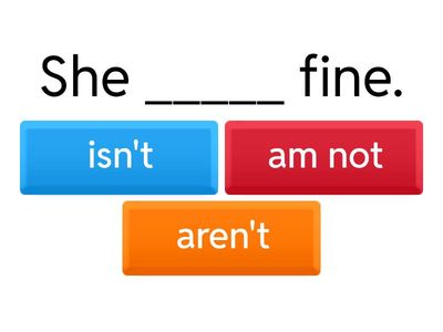 Глагол to be, negative. Англ. на отл. 3 кл. Упр. 154