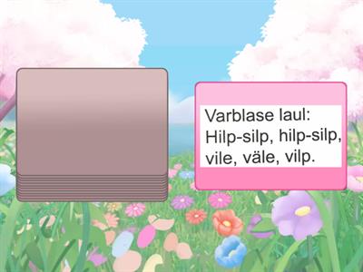 Linnulaulud. Häälda selgesti!