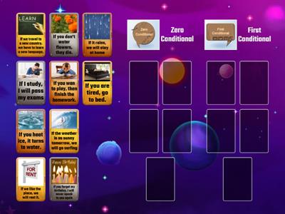 Zero Conditional and First - Activity