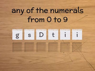 Unit 3: Decimals and Base-10 (money) Vocab
