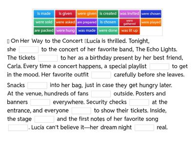 Passive Voice (present simple and past simple)
