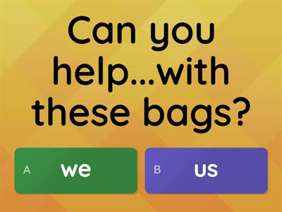 Full Blast 5 Module 4C Subject and object pronouns